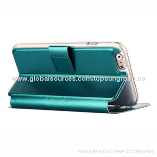 PU Leather Case for iPhone 6, Voltage Technology with Card Slot, New Arrival